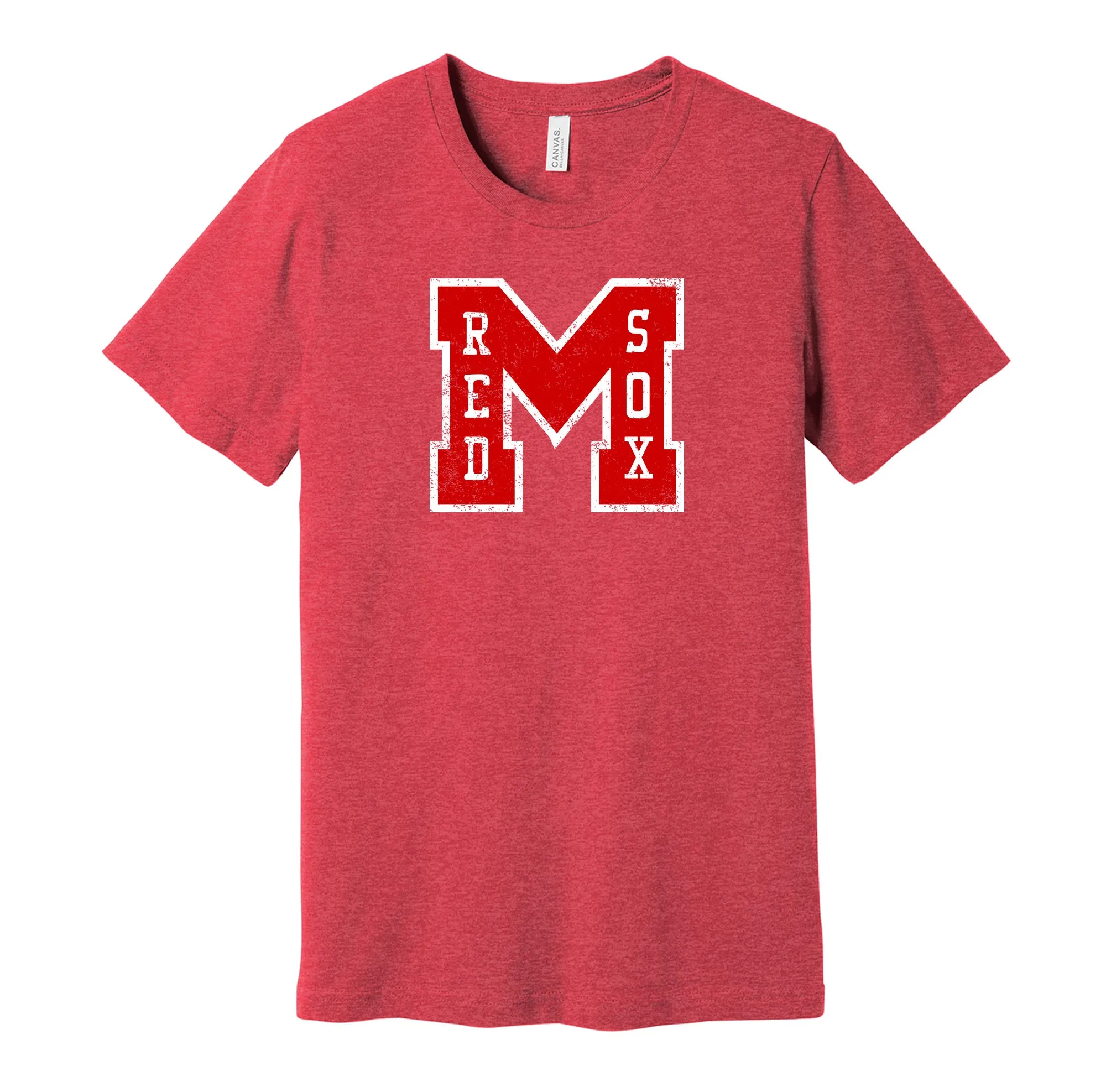 Memphis Red Sox Distressed Logo Shirt - Defunct Baseball Team - Celebrate Memphis Heritage and History - Hyper Than Hype
