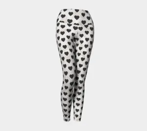 White Fur Hearts